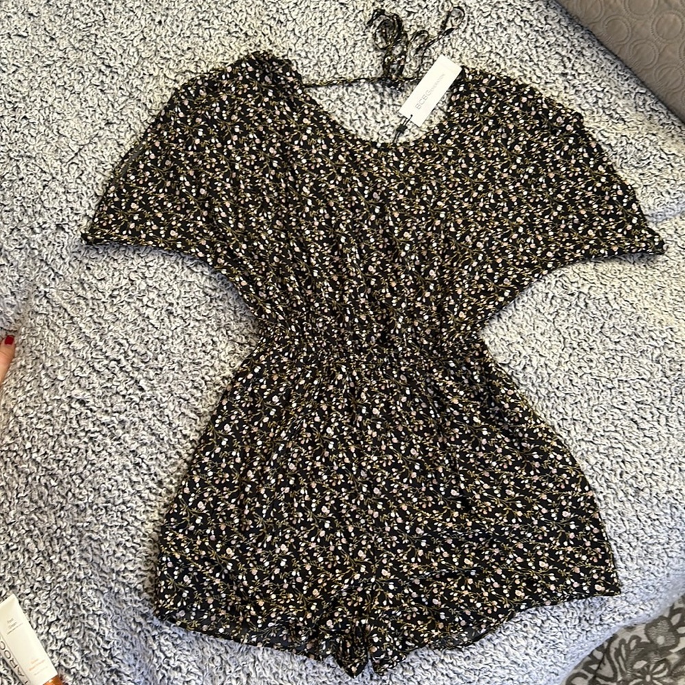 BCBG rosebud romper